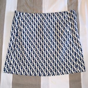 JCrew Seahorse Skirt